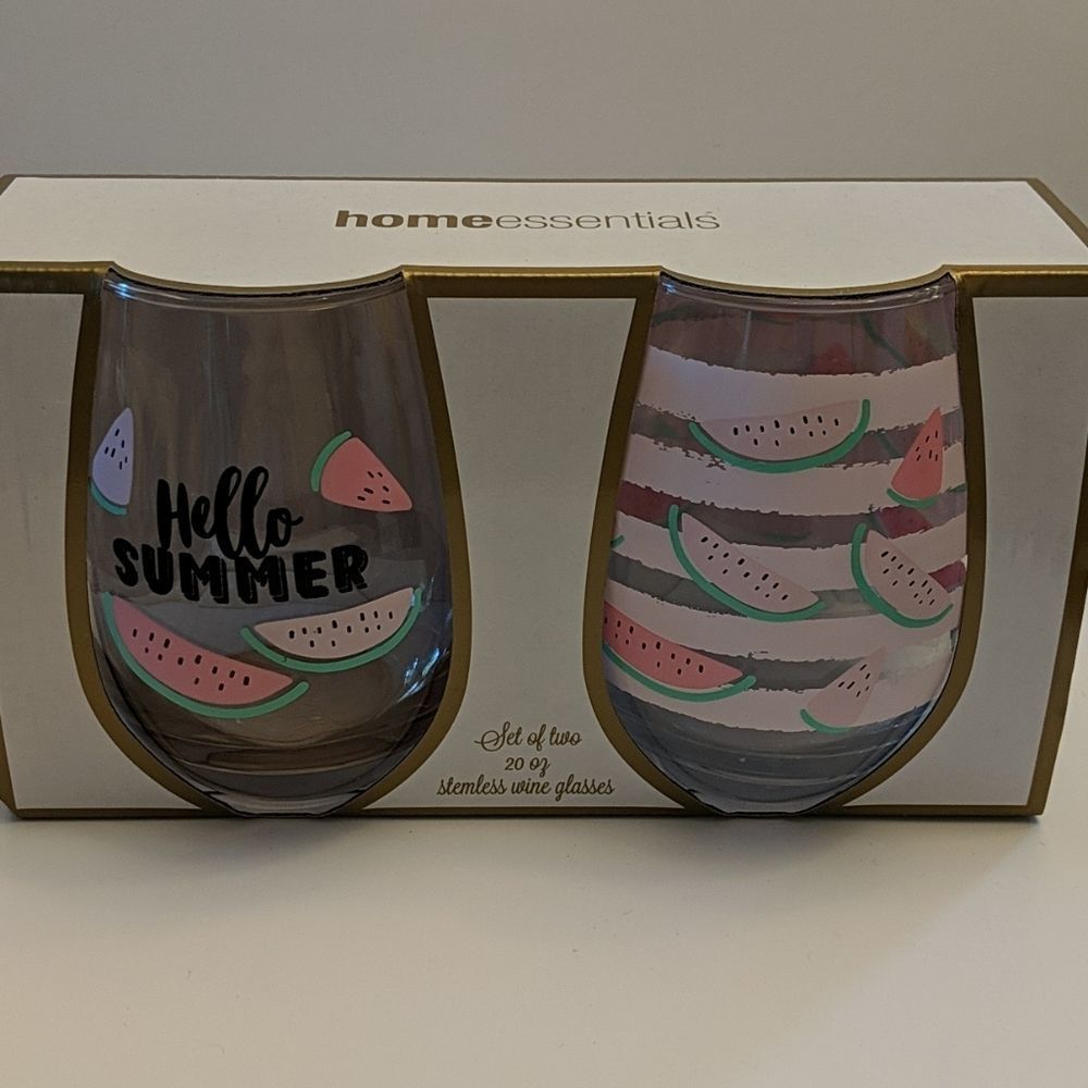 Wine Glasses set of 2